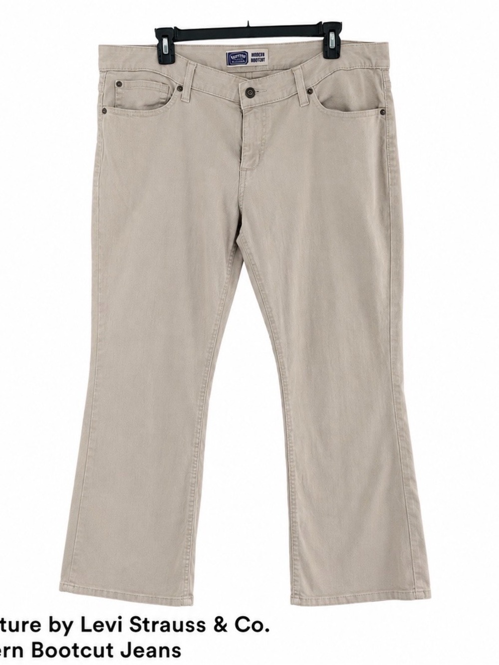Levi's Signature Light Tan Bootcut Jeans from 2003 Like New